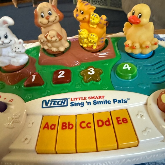 vtech | Toys | Vintage Vtech Little Smart Sing N Smile Pals Musical ...